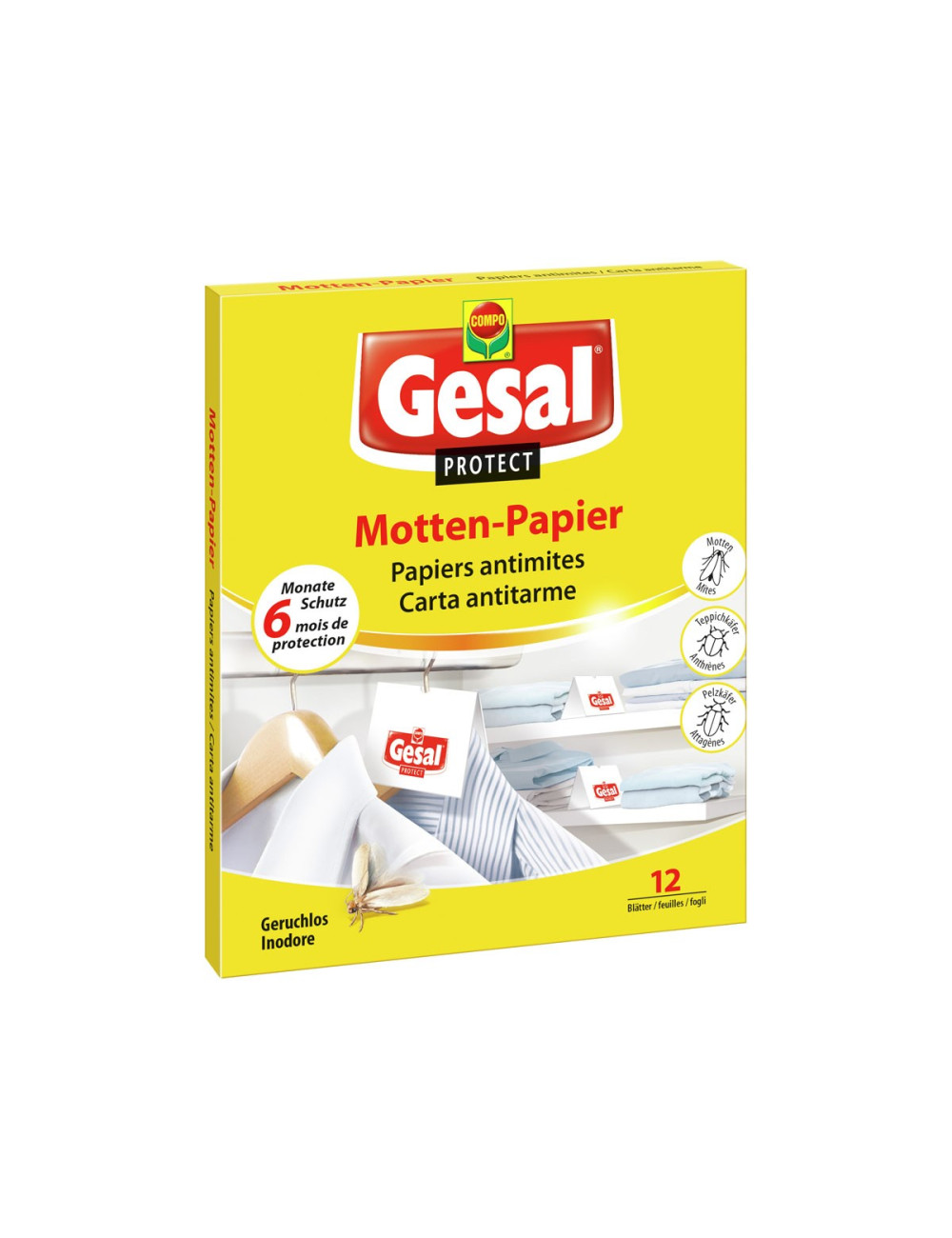 Gesal Protect Motten Papier