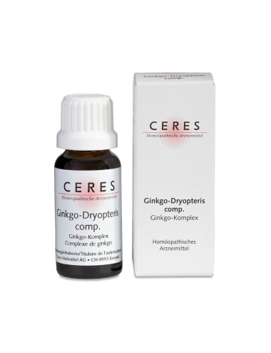 Ceres Ginkgo dryopteris comp Tropfen
